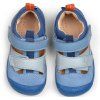 Dětské barefoot sandály Affenzahn Prewalker Sandal Leather Freely Elephan  Blue