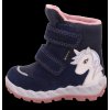 Zimní obuv Superfit Icebird 1-006010-8010 Blau/Rosa