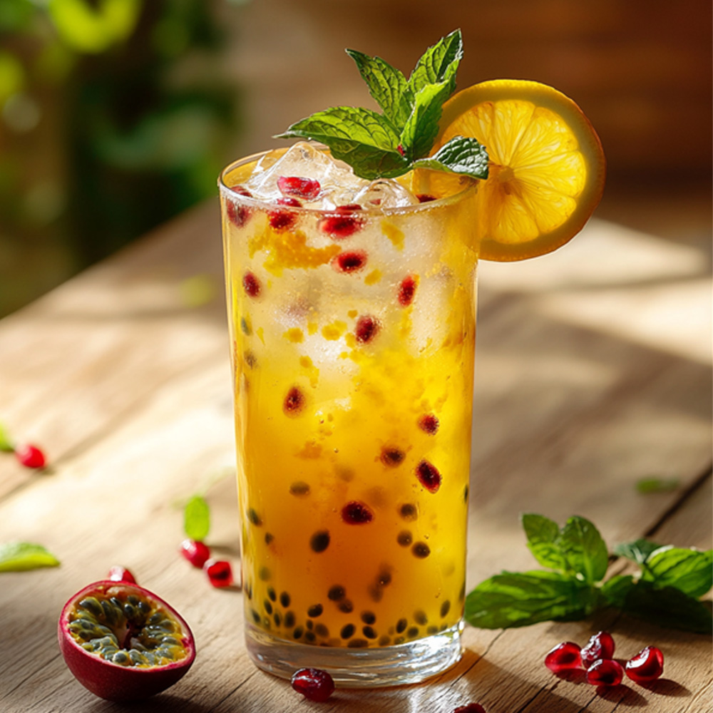 Maracuja recept: Marakuja & Yuzu limonáda