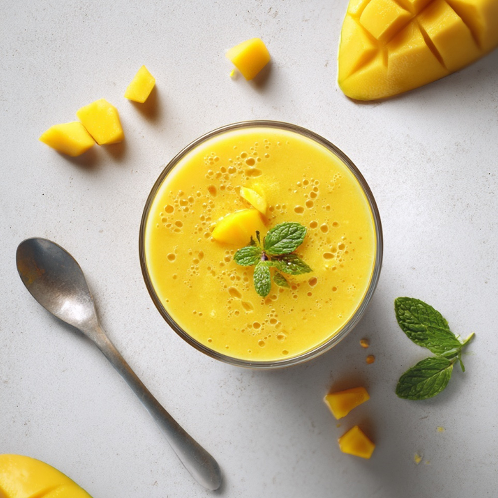 Mangové smoothie s Kotsam Yuzu čajem