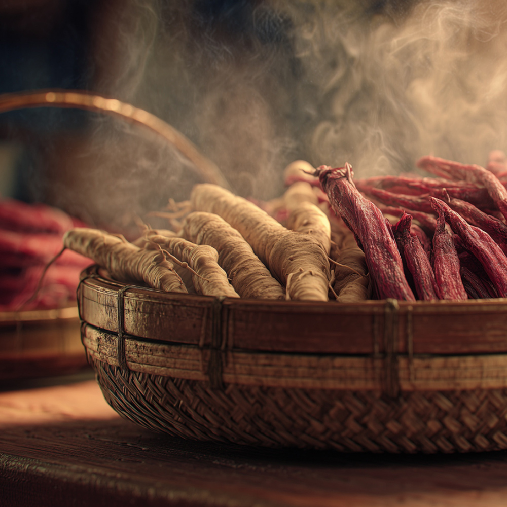 korejsky-zensen-a-cerveny-zensen-kosik