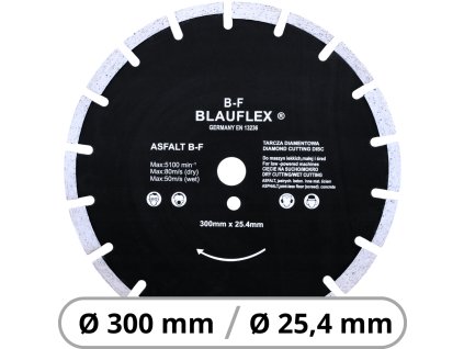 Diamantový kotúč BLAUFLEX Ø300 mm – segmentová verzia