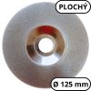 Diamantový brúsny kotúč TEDIAM – plochý, 125 × 22,23 mm, gradácia 110