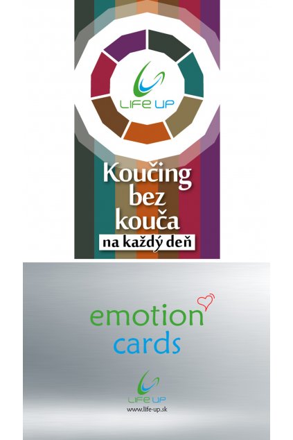 Set Koučing bez kouča na každý deň + emotion cards - 10% zlava