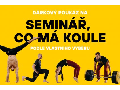 seminar poukaz produktovka