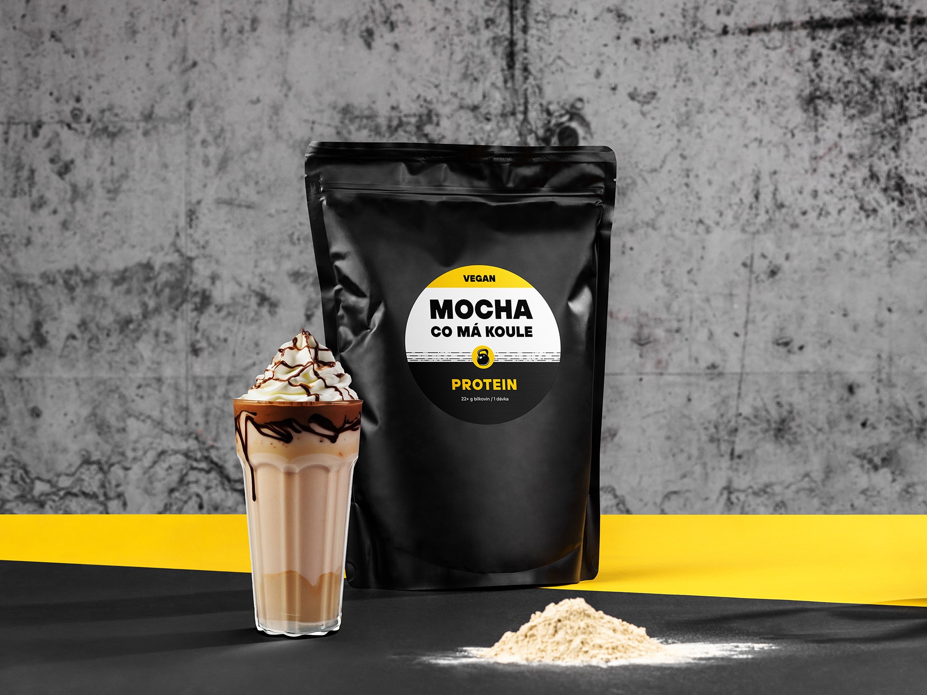 Železná koule VEGAN Protein Mocha Balení: 1 kg