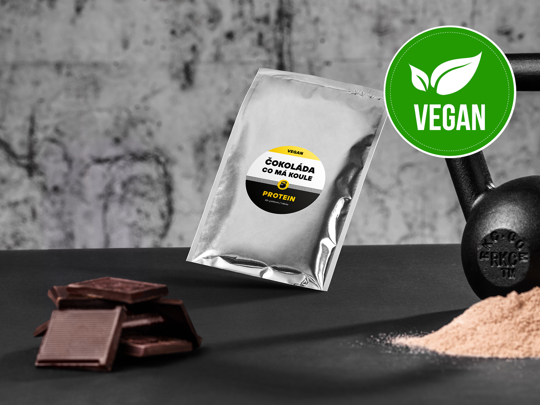 Kouloniál VEGAN Protein Čokoládový Balení: 30 g