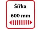 šířka 600mm