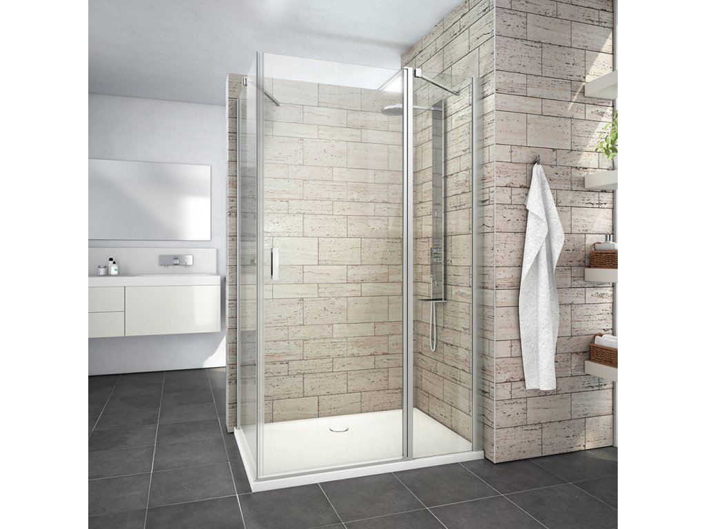 Moderní sprchové kouty a walk-in zástěny od Roth