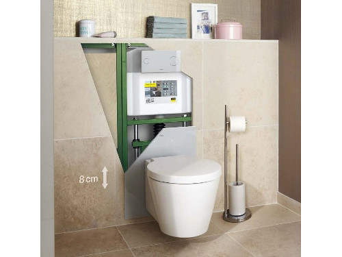 Zazděné WC aneb předstěnové instalace - jak to funguje