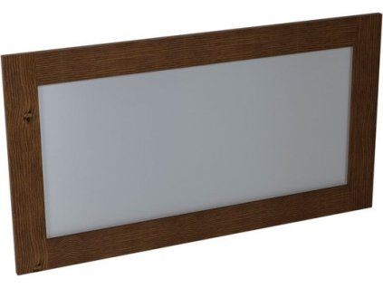 Sapho Brand BA061 zrcadlo v rámu 130 x 70 cm mořený smrk