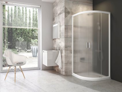 Ravak BLCP4 - 80 x 80 x 190 cm sprchový kout čtvrtkruhový Grape 3B240100ZG