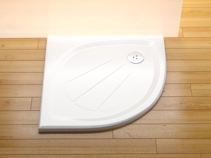 Ravak ELIPSO PRO 80 x 80 cm XA234401010 sprchová vanička litý mramor