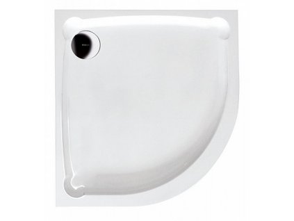Gelco Hera GH559 sprchová vanička z litého mramoru 90x90 x 7,5 cm čtvrtkruhová