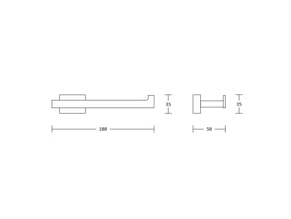 Aqualine Apollo 1416-17 držák toaletního papíru chrom