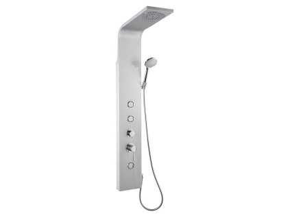 Aqualine Tusa SL680 sprchový panel 140 x 20 cm hliník
