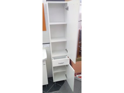 Armatura Sella Silver koupelnová skříňka vysoká 35 x 30 x 180 cm