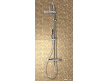 Sanjet Areco Flat sprchový sloup s termostatickou baterií AFTH