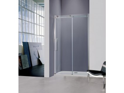 Hopa Belver sprchové dveře 140 x 195 cm do niky chrom / sklo čiré BCBELV14CC
