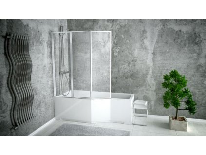 Olsen Spa ESTE 150 x 74 cm VANEST15P+OLVPINOZ vana vč. nožiček pravá