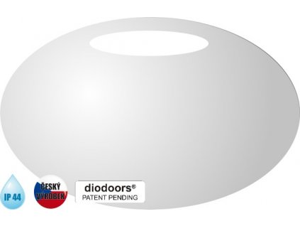 Hopa LUŽNICE 50 x 70 cm ZRLUZN5070 zrcadlo s LED osvětlením