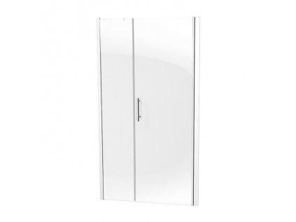 A-Interiéry Mons 013P sprchové dveře do niky 110 x 200 cm otevírací s pevným postranním dílem sklo čiré