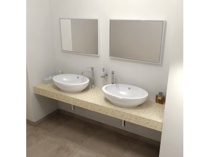 Sapho TAILOR 170 x 50 cm TR170F rockstone deska provedení límce F