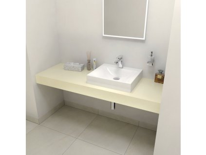 Sapho TAILOR 160 x 50 cm TR160F rockstone deska provedení límce F