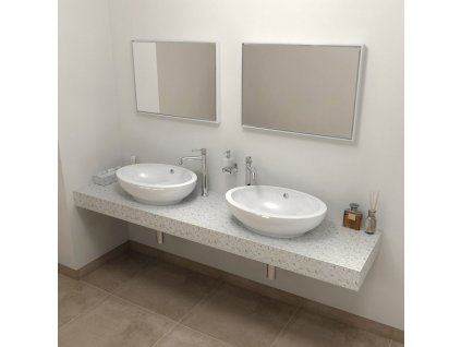 Sapho TAILOR 170 x 50 cm TR170R rockstone deska provedení límce R