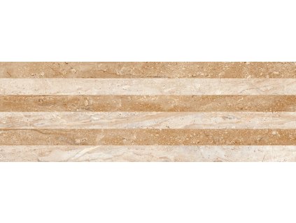 Aqualine Wembley Relieve Stripe Beige G 20 x 60 cm obklad WEM006