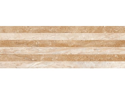 Aqualine Wembley Relieve Stripe Beige G 20 x 60 cm obklad WEM006