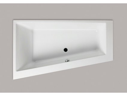 Santech Evo-S 170 x 100 cm SAEVO170L vana asymetrická akrylátová levá + ZDARMA DOPRAVA
