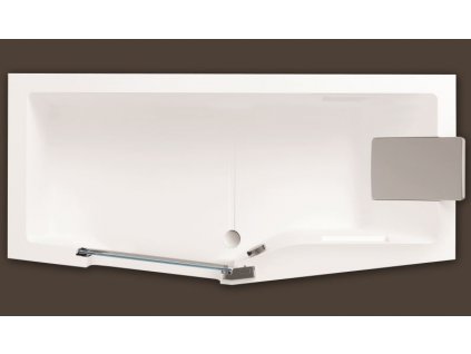 Santech Iris 170 x 80 cm SAIRI170L vana akrylátová s dvířky levá