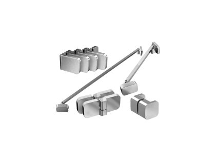 Ravak B SET - BSDPS P 110 cm D01000A079 chrom