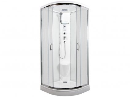 Arttec Briliant PAN01235 model 8 88 x 88 cm parní box čtvrtkruhový