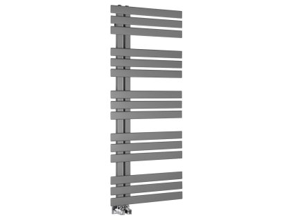Sapho Silvana otopné těleso 500 x 1236 mm metalická stříbrná IR153