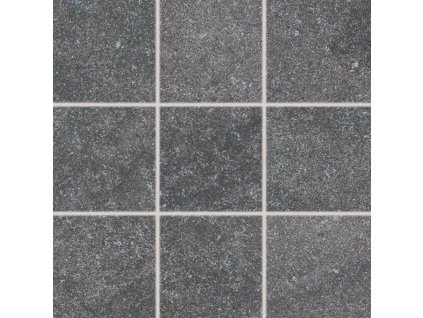 Rako Kaamos DAK12588 dlažba 10 x 10 cm slinutá černá