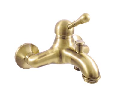 Slezák Rav Labe - Stará mosaz L054.5SM vanová baterie nástěnná 150 mm