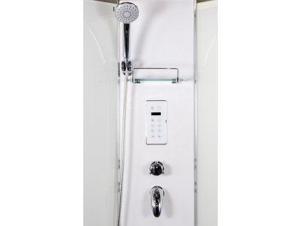 Arttec Smaragd 87 x 87 x 221 cm parní sprchový box model 8 PAN01289 chinchila