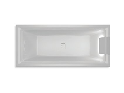 Riho Still Square Led R 170 x 75 cm vana akrylátová obdélníková bílá B100003005