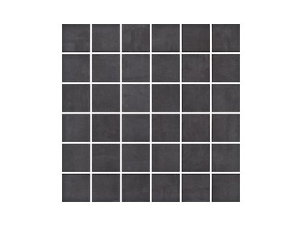 Opoczno Fargo Black Mosaic 30 x 30 cm černá