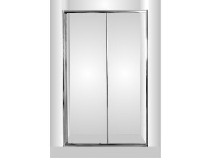 Olsen Spa SMART - SELVA 120 cm OLBSEL12CCBV sprchové dveře sklo Transparent
