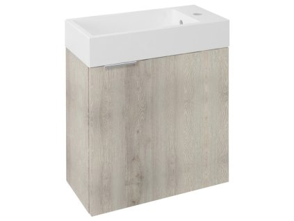 Sapho Latus IV 55598 skříňka umyvadlová 49,5x50x25 cm dub Mocca