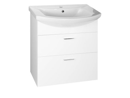 Aqualine Zoja 51061A umyvadlová skříňka 61,5 x 74 x 32 cm bílá