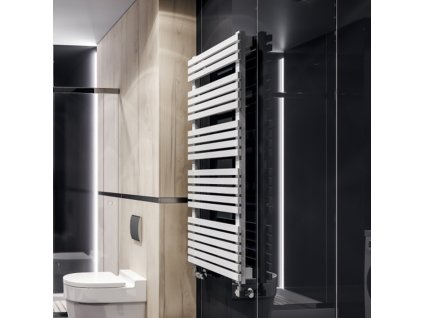 A-Interiéry Coburg C 11050 koupelnový radiátor 112,5 x 57,5 cm bílý