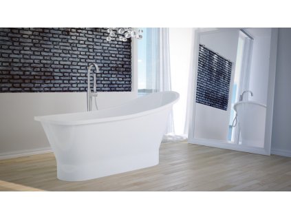 Hopa GLORIA PAOLA 150 x 68 cm VANPAO15W vana volně stojící bílá