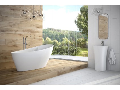 6457 volne stojici vana keya bila