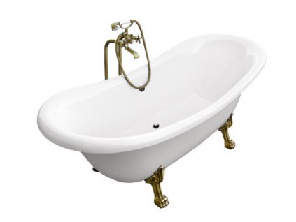 Hopa AMELIA (ALIANO) 190 x 77 cm VANALI190W vana volně stojící bílá/bílá