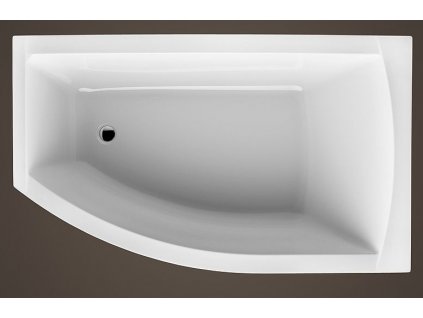Santech Fiona 150 x 85 cm SAFIO150P vana asymetrická akrylátová pravá + ZDARMA DOPRAVA