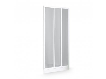 Roth Project Line LD3/900 sprchové dveře do niky 90 x 180 cm bílé dramp 215-9000000-04-04 posuvné